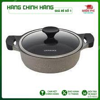 Nồi đá cao cấp lock&lock stone 2 tay cầm lca6242d 24cm .