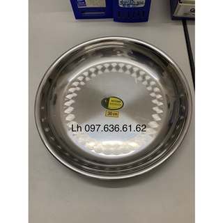 Khay( Đĩa Tròn ) inox Vietcook Sezi( 20, 22, 24, 26, 28, 30cm)