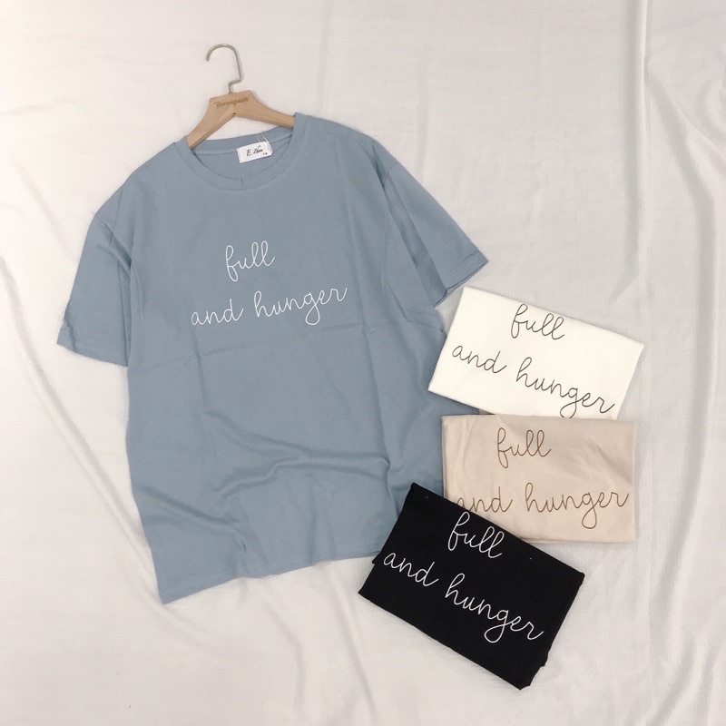 Áo Thun Full And Hunger Form To Rộng TN92 hàng quảng châu