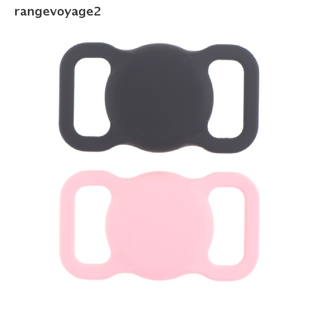 [rangevoyage2] Pet Silicone Protective Case GPS Dog Cat Collar Loop for Airtag Anti-lost Device [new]