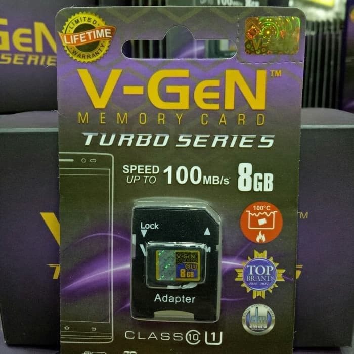 Bộ Chuyển Đổi Turbo Micro Sd 8 Gb V-gen + Class 10 | BigBuy360 - bigbuy360.vn