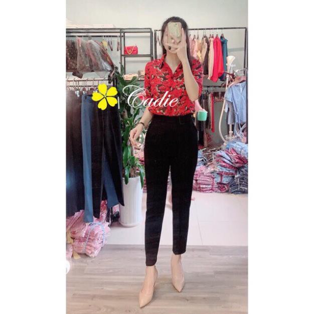 QUẦN BAGGY ĐAI CHỮ NHẬT BỌC VIỀN SIÊU ĐẸP