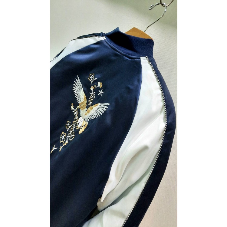 Áo  bomber thêu Đại Bàng cực chất  cho cả nam lẫn nữ
