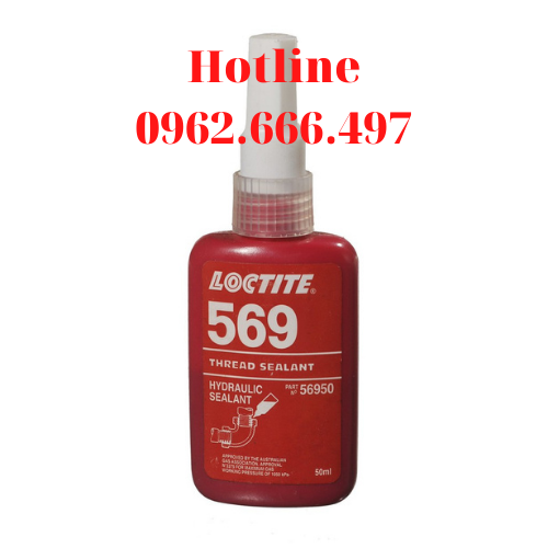 Keo khoá ren , chống xoay dán Loctite 569- dung tích 50ml và250ml