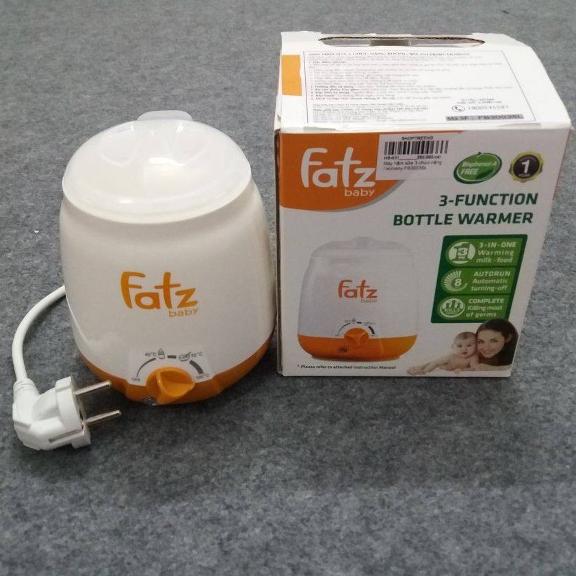 Máy hâm sữa Fatz Baby 3 chức năng fb3003sl