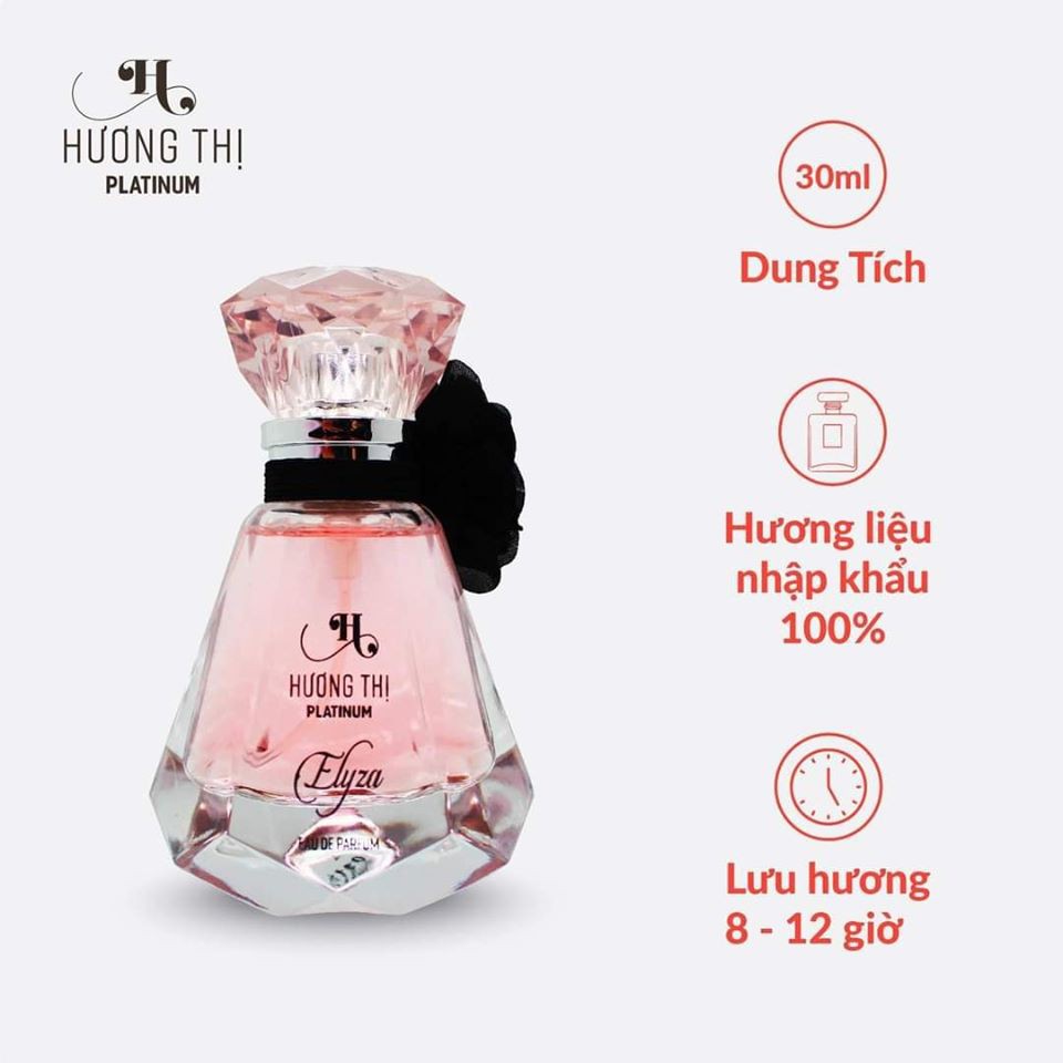 [FREESHIP, HOÀN XU] NƯỚC HOA NỮ [Lưu hương 7-12h] ELYZA HƯƠNG THỊ 30ml | Thế Giới Skin Care