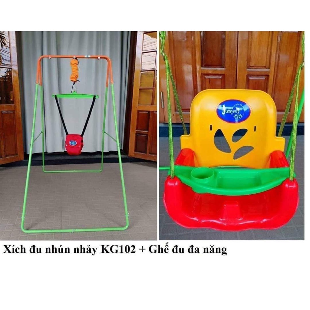 Xích đu nhún nhảy Jumper Kids - Nhún nhảy tập đi KG101, KG102