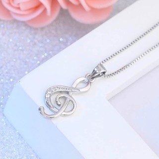 Dây chuyền khoá sol đính đá