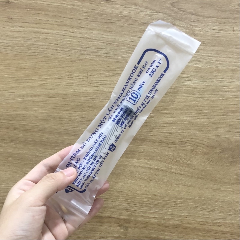 Bơm kim tiêm  dùng 1 lần đủ size
