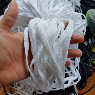 Dây giày trắng dẹp