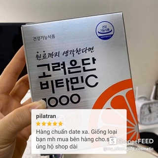 (CÓ BILL) Vitamin C EUNDAN 1000mg 120v