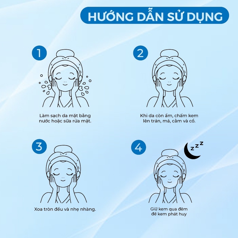 Kem Trắng Da Nhân Sâm Ngày Và Đêm My Gold Hàn Quốc Chiết Xuất Hồng Sâm 50ml Giúp Da Trắng Sáng & Căng Mịn Tự Nhiên