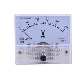 Đồng hồ đo điện áp hình vuông 0-50V cao cấp