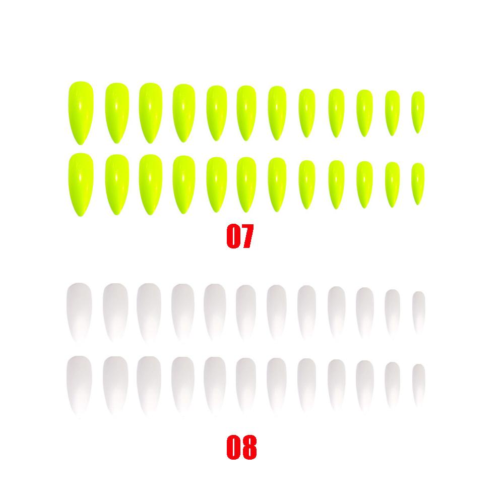 Hộp 24 Móng Tay Giả Trang Trí Nghệ Thuật