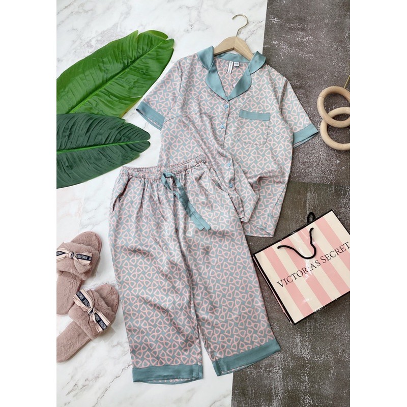 Pijama lụa Victoria hàng đẹp vnxk