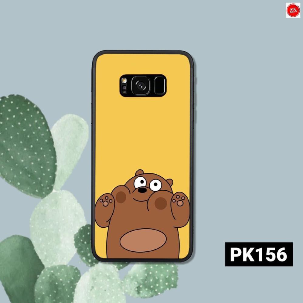 <Giảm giá> [Freeship từ 50k] ỐP LƯNG SAMSUNG S8 - S8 PLUS - S9 - S9 PLUS IN HÌNH GẤU WE BARE BEARS