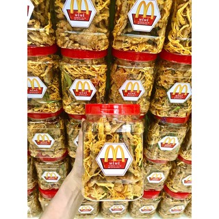 Cơm cháy mix khô gà lá chanh