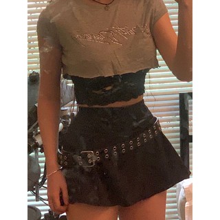 (sẵn) Áo dây gothic grunge