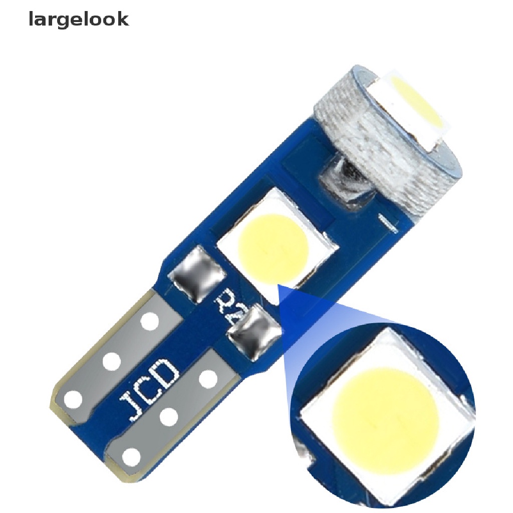 Set 10 Đèn Led T5 12V Cho Nội Thất Xe Hơi ♨Nóng Bỏng