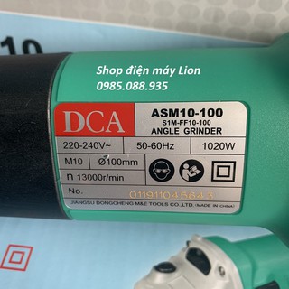 1020W máy mài góc ASM10-100 DCA có điều tốc