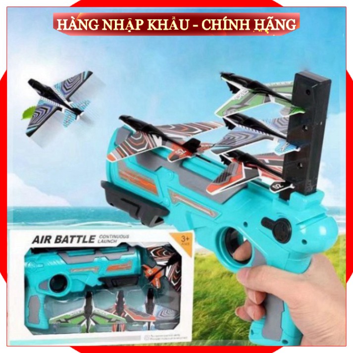 [Sản Phẩm Loại 1] Bộ đồ chơi súng bắn máy bay bay lượn , bộ đồ chơi mô hình cho bé