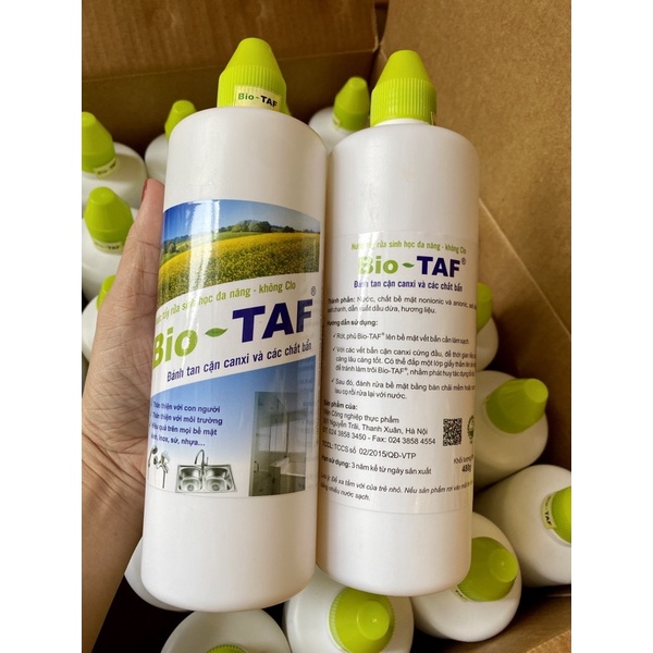 BIO TAF – NƯỚC TẨY RỬA SINH HỌC ĐA NĂNG (không CLO)