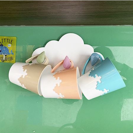 Cốc nhựa 2 màu 250ml Việt Nhật 6266 chịu nhiệt tốt - Cốc uống nước, đánh răng có quai cầm (CVN02)