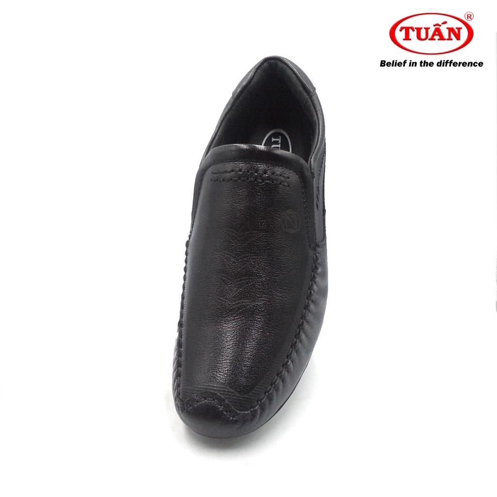 Giày da nam giày lười nam da bò thương hiệu Tuấn GXHU-066