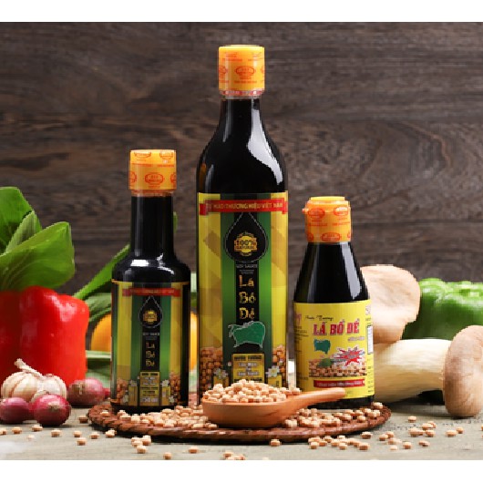 Nước tương chay Lá Bồ Đề (chai 480ML) - PET - (BÁN LẺ) - Soy Sauce &quot;Bohdi leaf&quot; Bottle