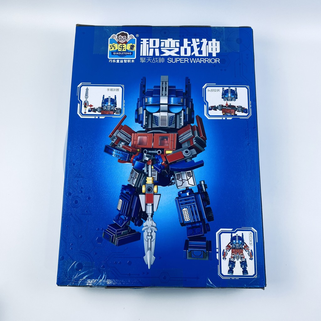 [478 CHI TIẾT-HÀNG CHUẨN] BỘ ĐỒ CHƠI XẾP HÌNH Transformer OPTIMUS PRIDE - Lắp Ghép Robot Biến Hình