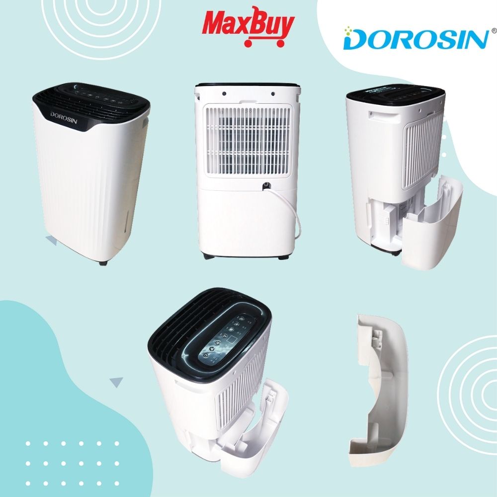 Máy hút ẩm không khí lọc khử khuẩn Dorosin công suất 12 lít/ngày diện tích < 20m2 tiết kiệm điện ER-612 giao hỏa tốc HN
