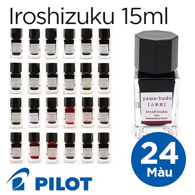 - MỰC BÚT MÁY CAO CẤP PILOT IROSHIZUKU