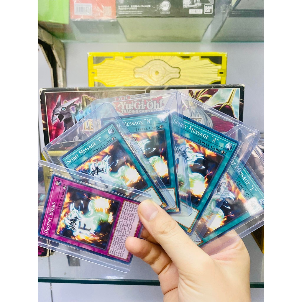 Lá bài thẻ bài Yugioh Combo La bàn tử thần Destiny Board FINAL - Tặng bọc bài nhựa bảo quản
