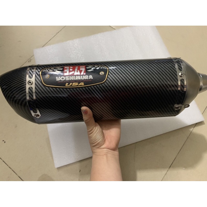 Pô Yoshimura R77 carbon full phụ kiện