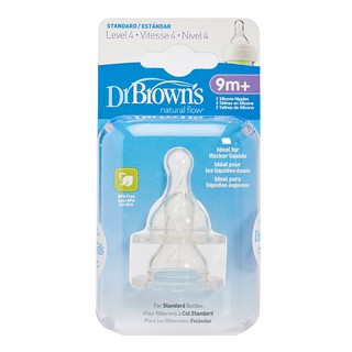 Bộ 2 chiếc đầu ti cổ thường cỡ số 1 Dr Brown 302