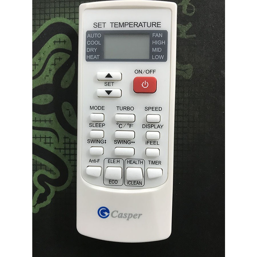 Điều khiển điều hòa casper cho mọi gia đình 2021