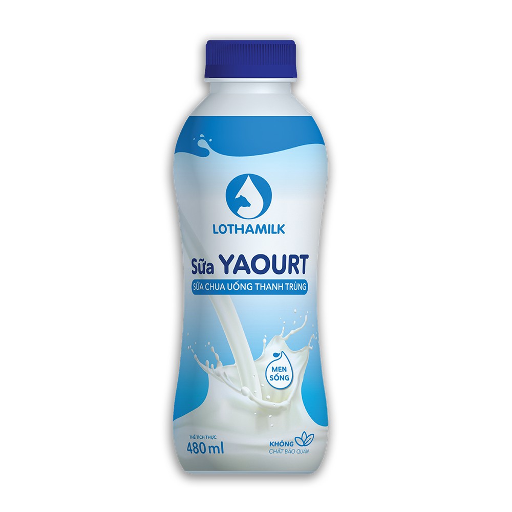 Sữa chua uống Lothamilk 490ml