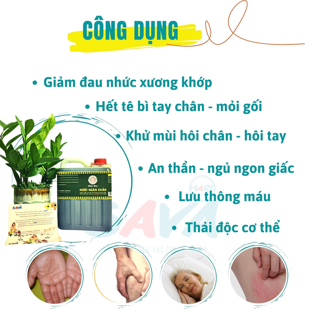 Nước ngâm chân Dao Đỏ Sapa  giảm đau nhau nhức mỏi chân tiện dụng đi du lịch