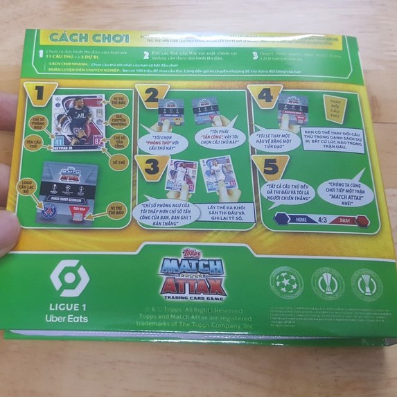 BST Album thẻ in Match Attax 2021/2022 Ligue 1