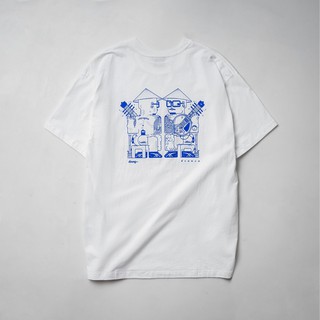 Áo Thun Gori Oldskull - Dungz - Trắng