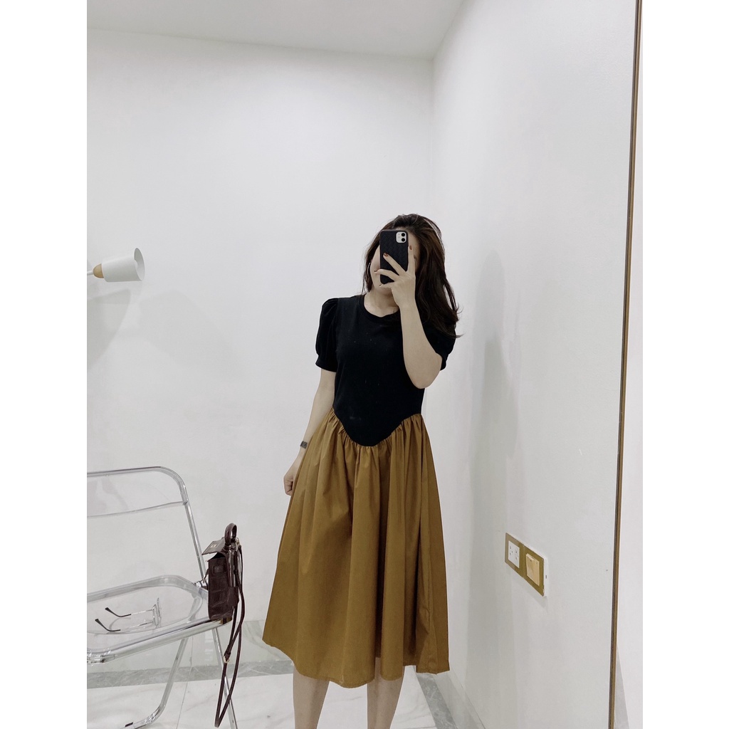 Váy Đi Dự Tiệc Cưới Ôm Eo Trẻ Trung Hachi_Boutique Nữ Đầm Công Sở Cao Cấp Siêu Hách Dáng Sang Trọng
