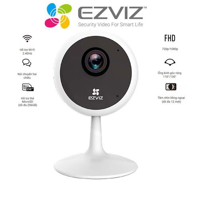 Camera Wifi EZVIZ CS-C1C - 2MP (1080P) Tích Hợp Loa Và Micro Để Đàm Thoại