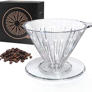 Phễu V60 nhựa Timemore Crystal Eye