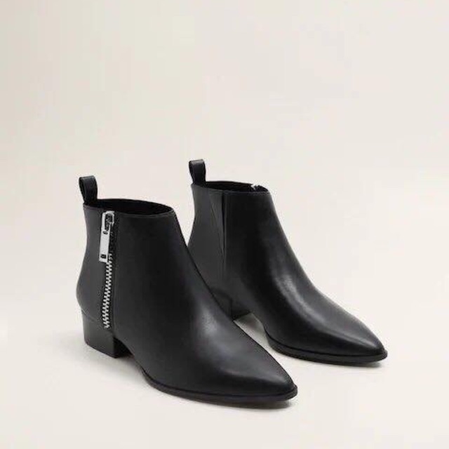 BOOTS MANGO THẤP CỔ MŨI NHỌN 3p