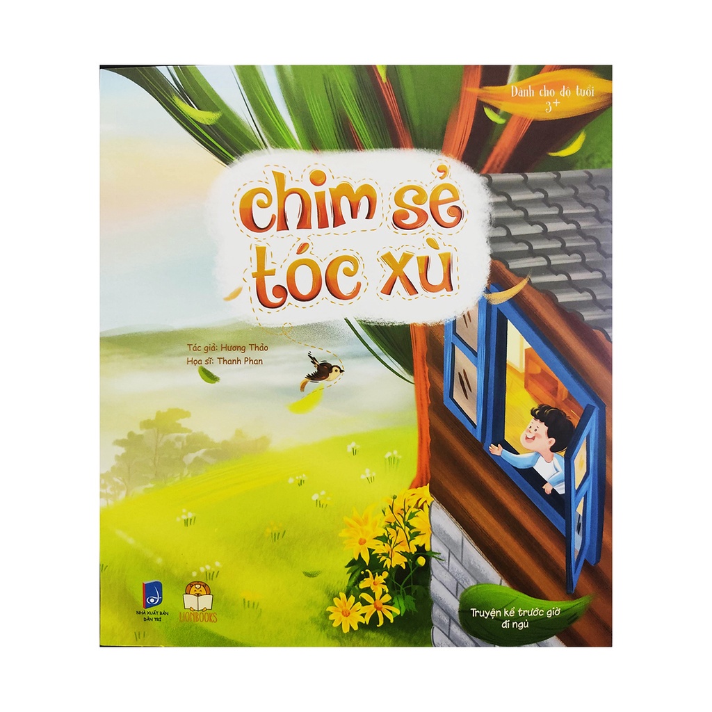 Sách thiếu nhi - Chim sẻ tóc xù Lionbooks - Dành cho bé độ tuổi 3+