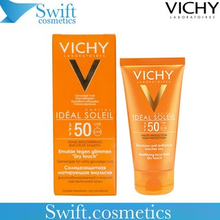 Kem Chống Nắng Vichy Ideal Soleil Mattifying Face Fluid Dry Touch 50ml