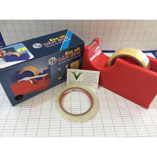 Cắt Băng Keo Để Bàn No.500 - Tặng kèm 01 cuộn băng keo 2.4cm