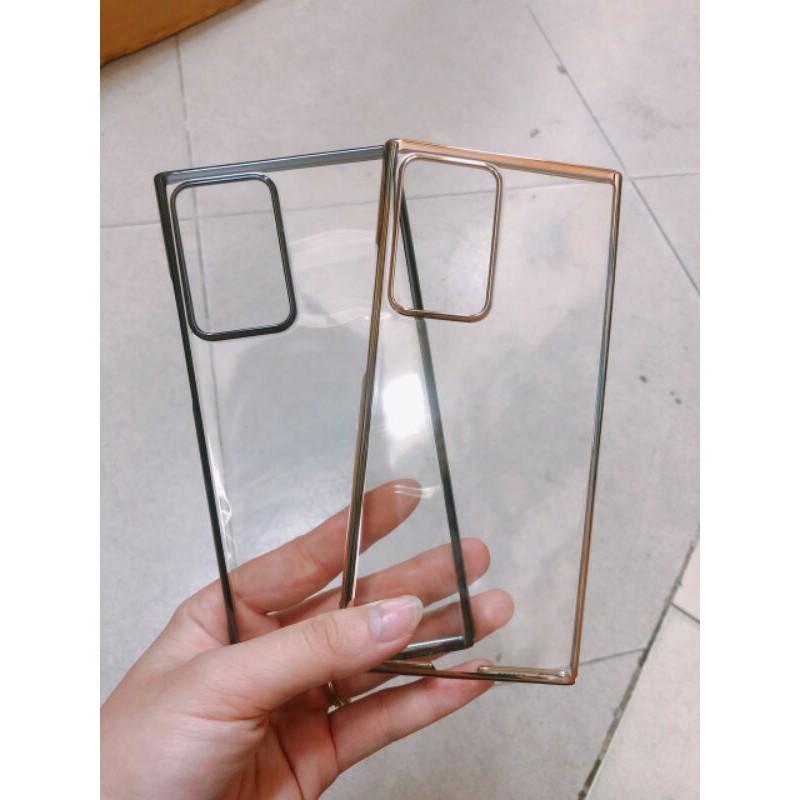 Ốp xlevel viền xi Samsung Note 20/ Note 20 Iltra sang trọng