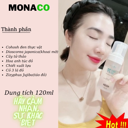 Nước hoa hồng tạo bọt cân bằng PH dưỡng ẩm phục hồi da mỹ phẩm Huyền Phi Toner 7f 120 ml