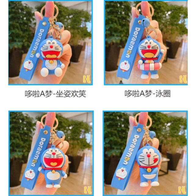 [Hàng mới về] Móc khóa Doremon móc chìa khóa đáng yêu - Móc khóa hình Doraemon dẻo